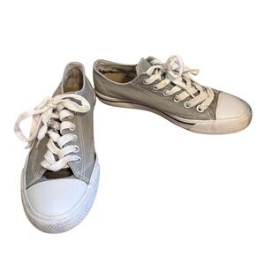 2/$30 Mossimo - Gray & White Lace-Up Sneakers Women’s Size 7 Casual Shoes